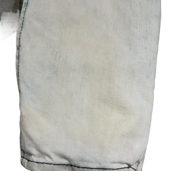 Vintage Denim Moto Jacket Size Medium - Picture 9 of 16